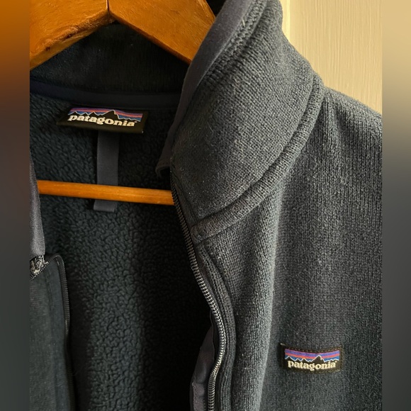 Patagonia Better Sweater Navy Full Zip -No Size Tag- Fits like a MNs Size LG - Picture 2 of 9